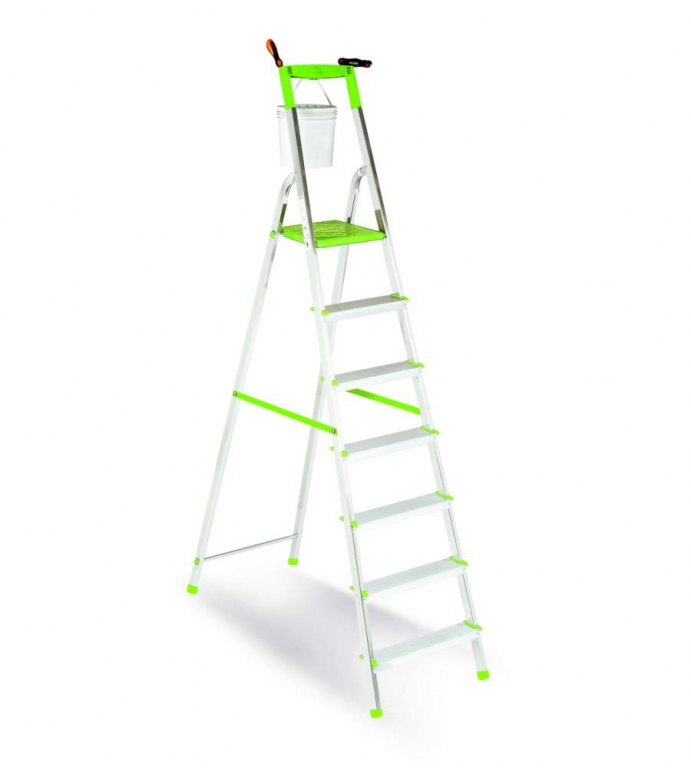 SCALA ALLUMINIO VETTA 7GRADINI